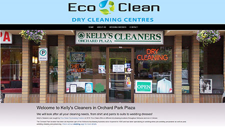 Kelly's Cleaners, Kelowna drycleaning service, wedding dress cleaning experts.